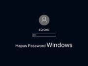 Cara menghilangkan password Windows
