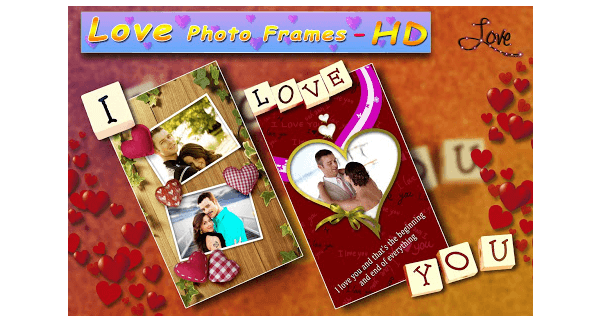 love photo frames hd