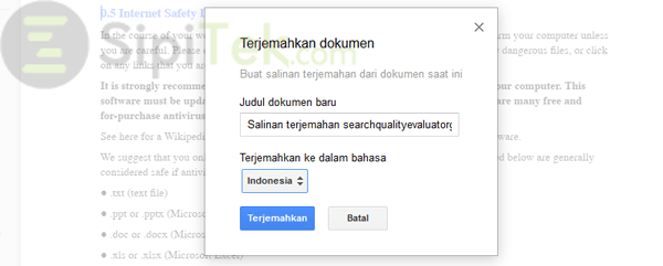 translate google drive