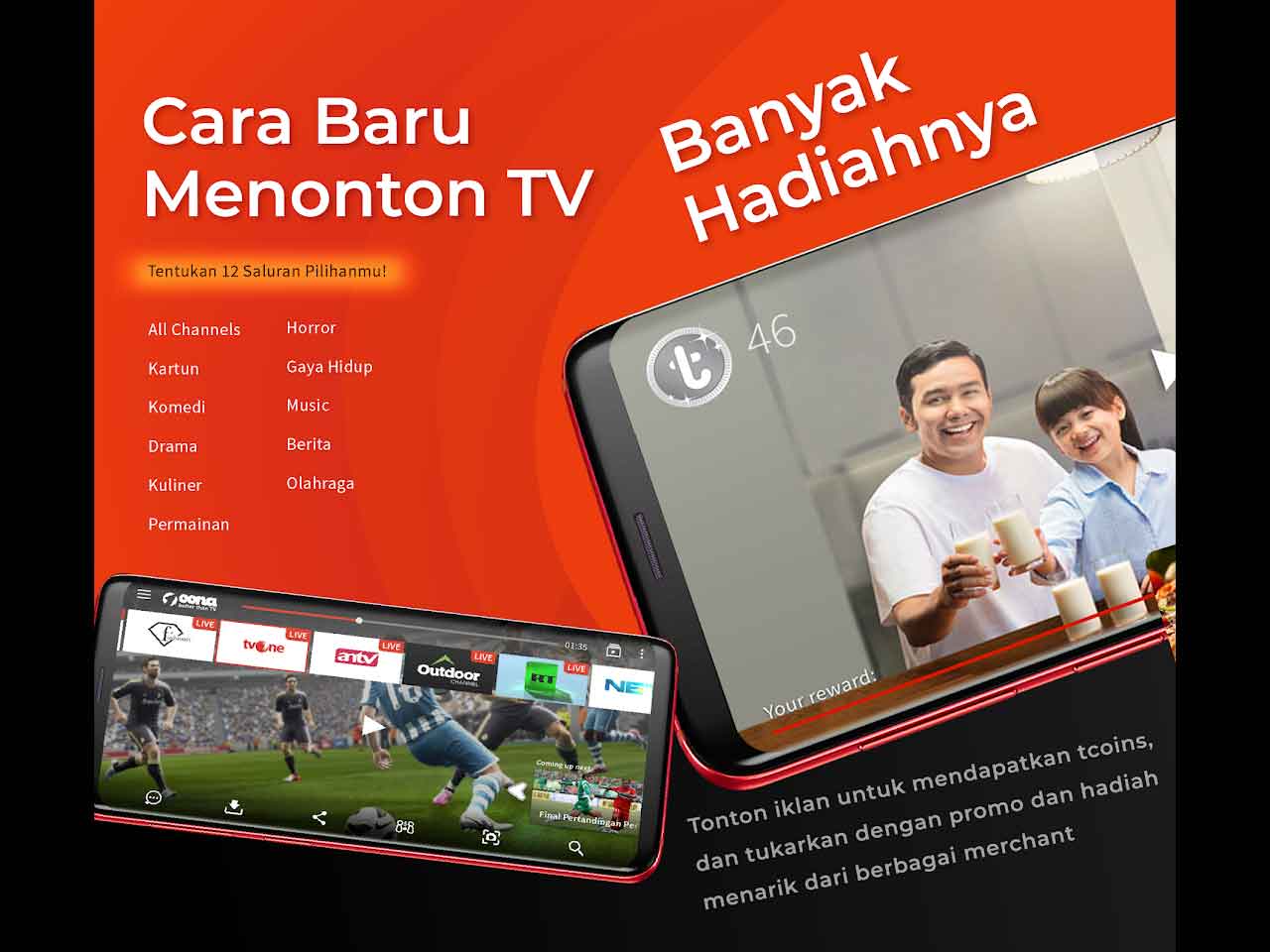 15 Aplikasi Nonton TV  Indonesia Gratis Terbaik di Android
