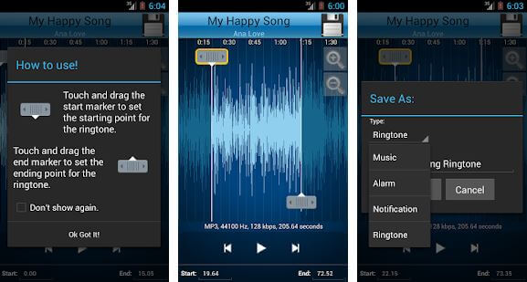 MP3 Cutter and Ringtone Maker (Atomic Infoapps)