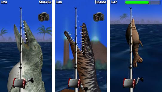 Big Dino Fishing 3D Lite