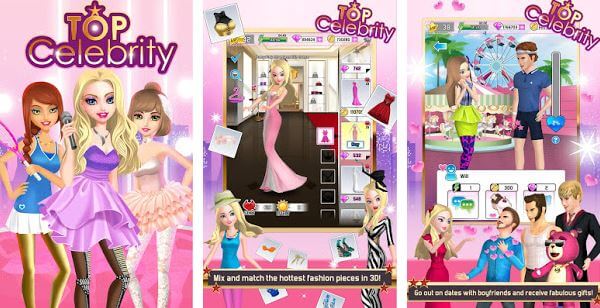 Top Celebrity 3D Fashion Game