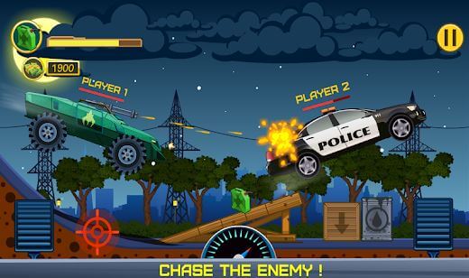 Two Players Game - Crazy Racing