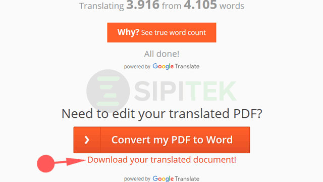 Cara Translate PDF menggunakan DocTranslator