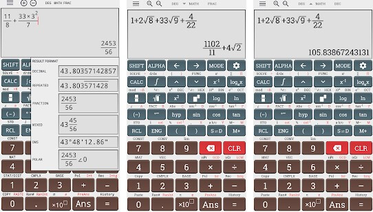 Algebra Scientific Calculator 991 ms Plus 100 ms
