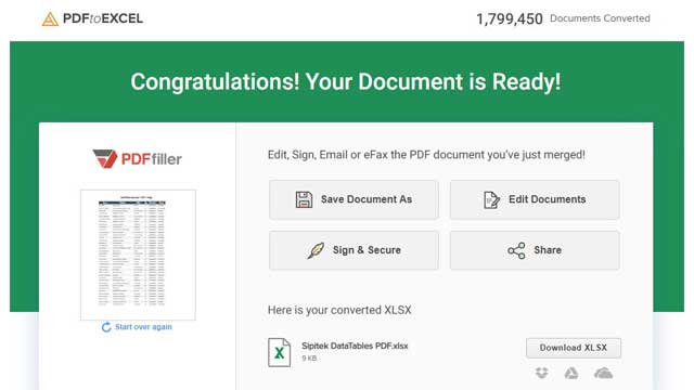 Cara Mengubah PDF ke Excel melalui Situs AltoConvertPDFtoExcel
