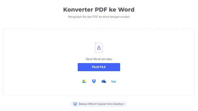 Hipdf PDF to Word Converter