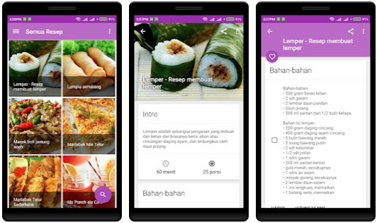 500+ Resep Masakan Nusantara Offline